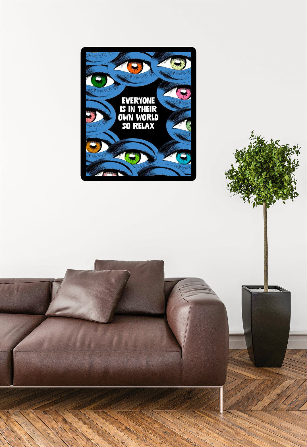 Own World Psychedelic Poster