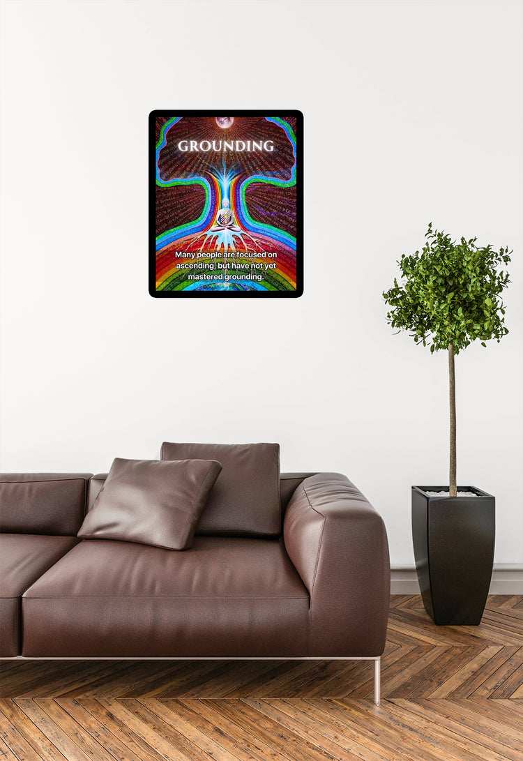 Grounding Psychedelic poster