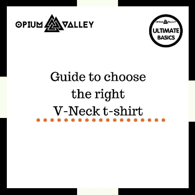 Guide to choose the right v-neck t-shirt