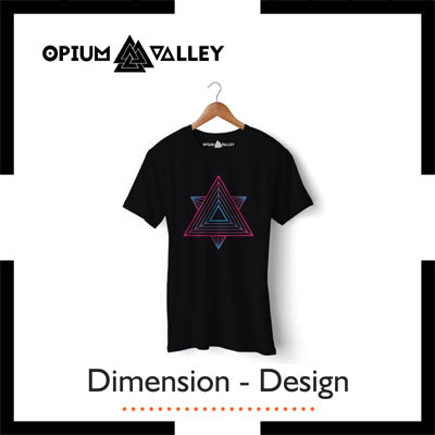 Dimension Round Neck T-Shirts That Make You A Celebrity Among Friends