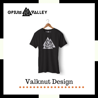 Valknut Round Neck T-Shirt and Hoodies