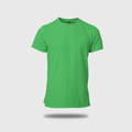 Light Green - Round Neck T-Shirt - OPIUM VALLEY
