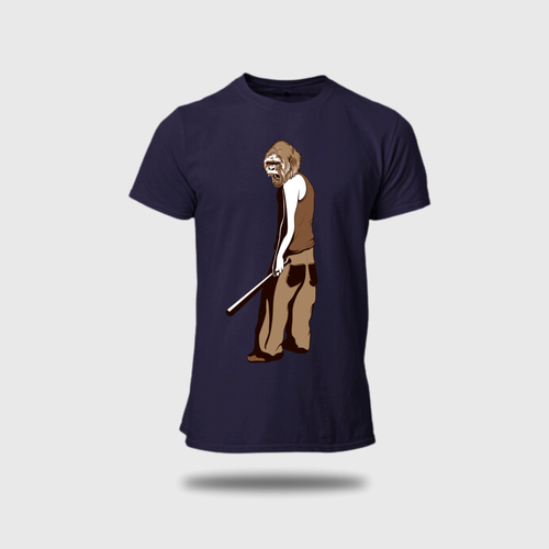 Angry Ape - Round Neck T-Shirt - OPIUM VALLEY