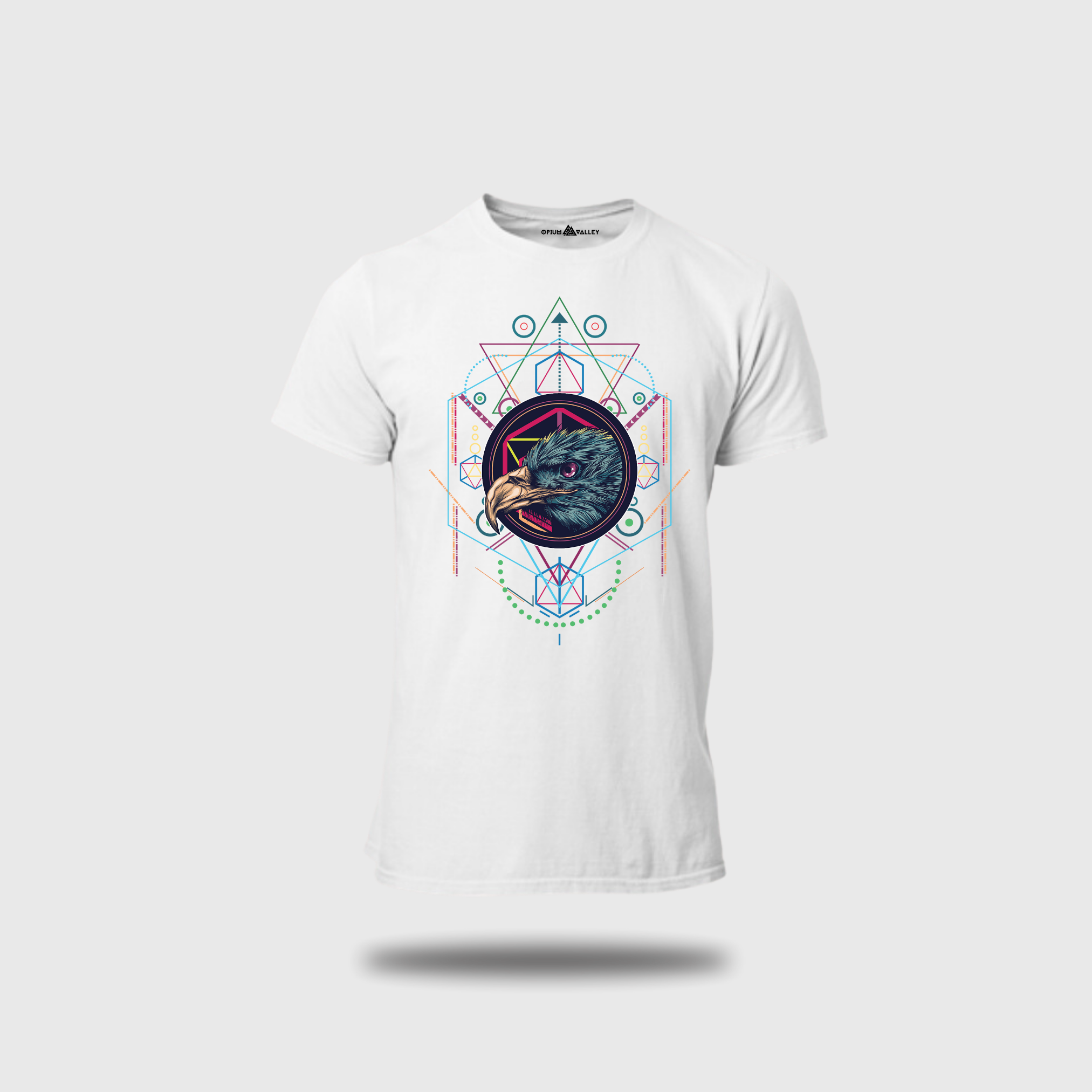 Bird Of Prey - Round Neck T-Shirt - OPIUM VALLEY
