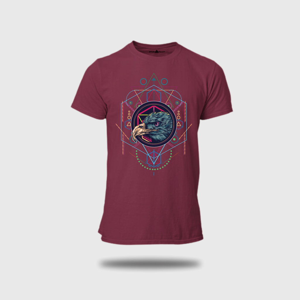 Bird Of Prey - Round Neck T-Shirt - OPIUM VALLEY