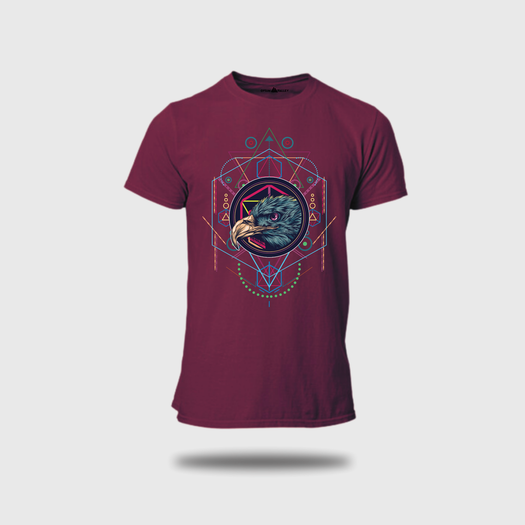Bird Of Prey - Round Neck T-Shirt - OPIUM VALLEY