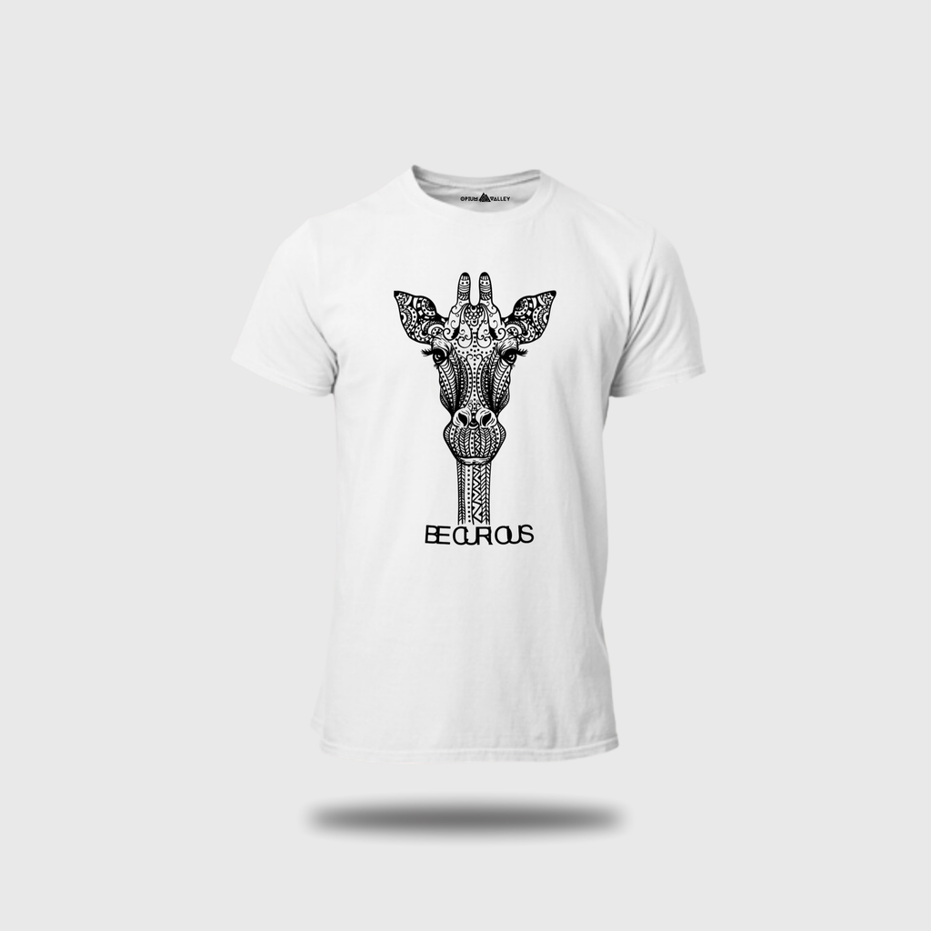 Be Curious - Round Neck T-Shirt - OPIUM VALLEY