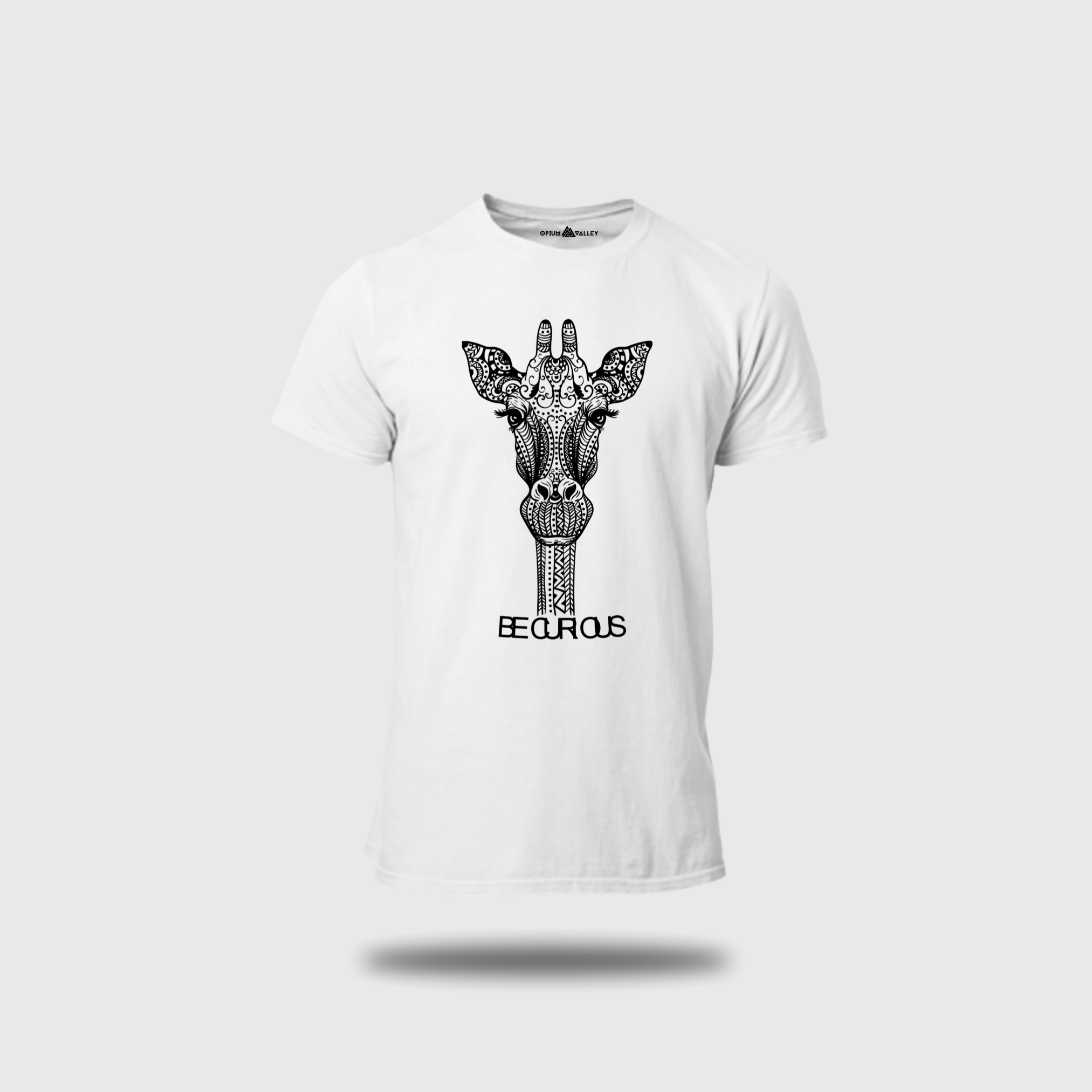 Be Curious - Round Neck T-Shirt - OPIUM VALLEY