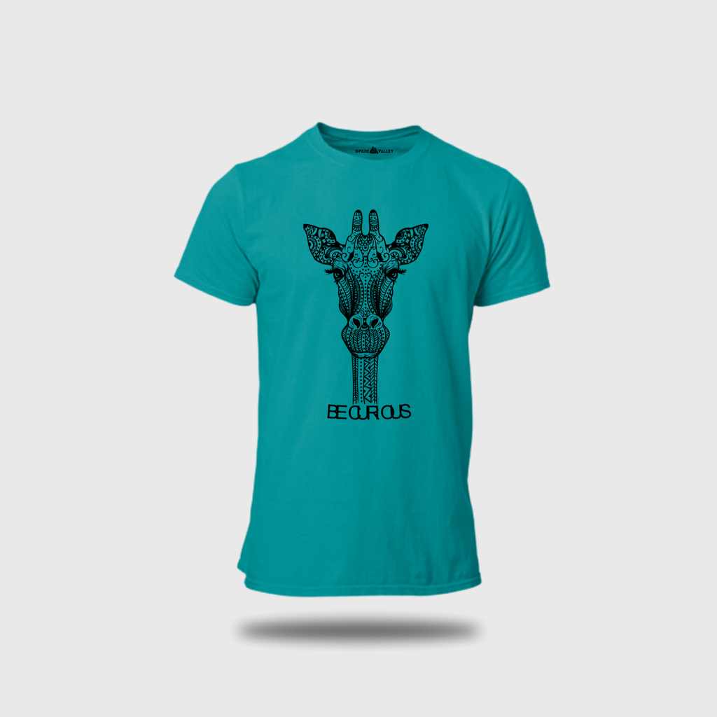 Be Curious - Round Neck T-Shirt - OPIUM VALLEY