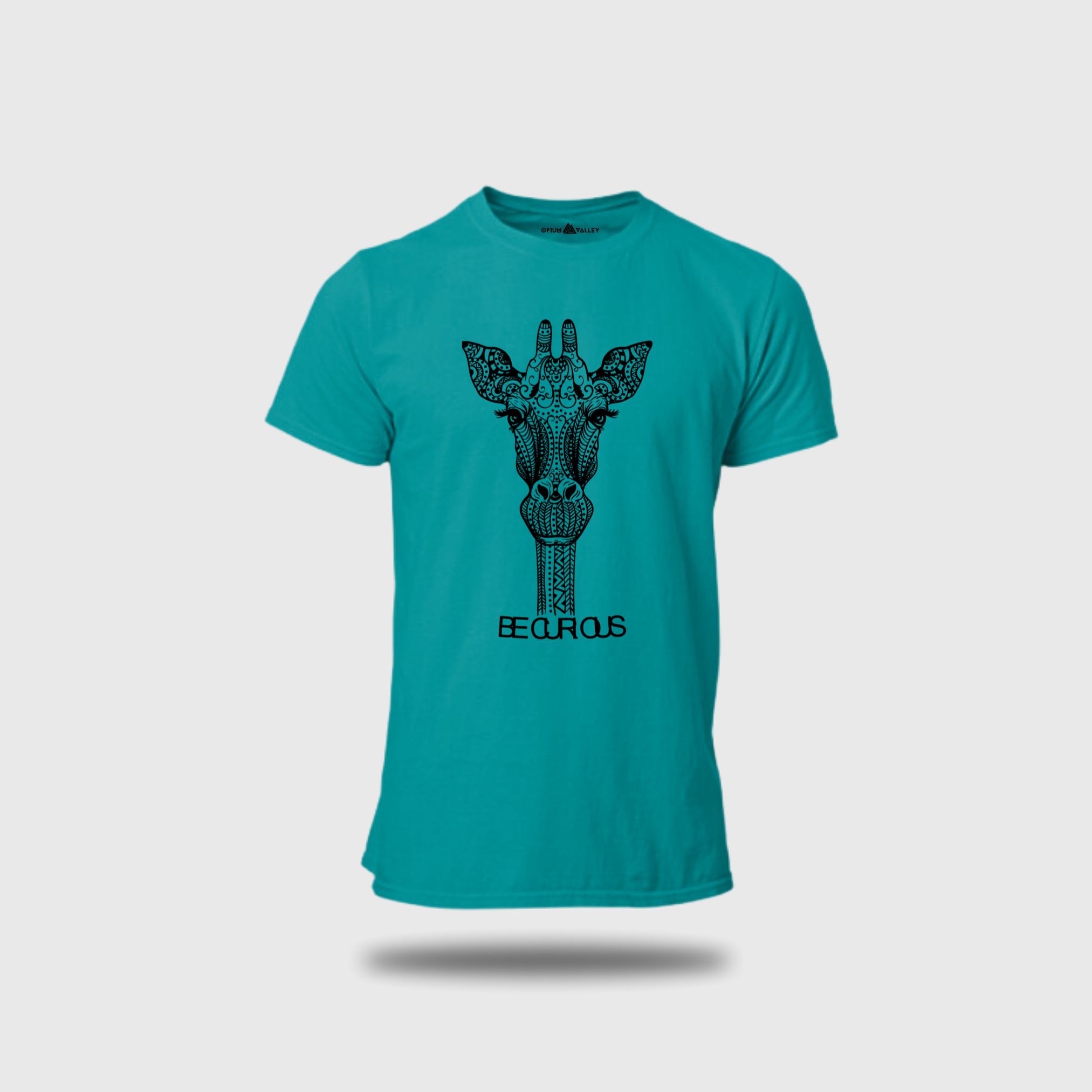 Be Curious - Round Neck T-Shirt - OPIUM VALLEY