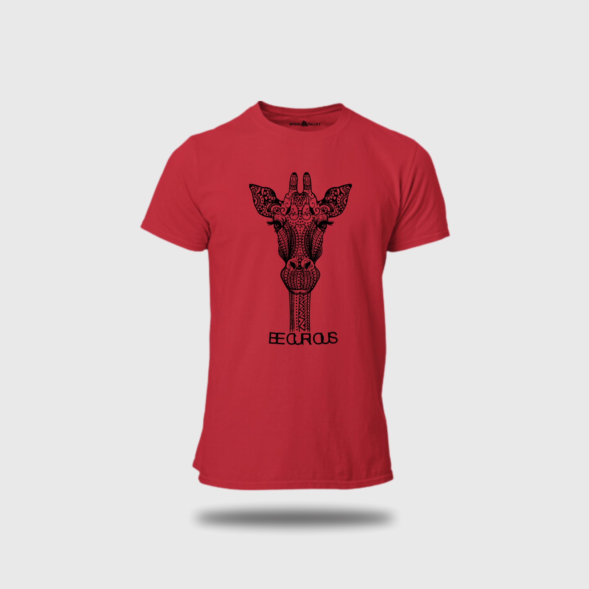 Be Curious - Round Neck T-Shirt - OPIUM VALLEY