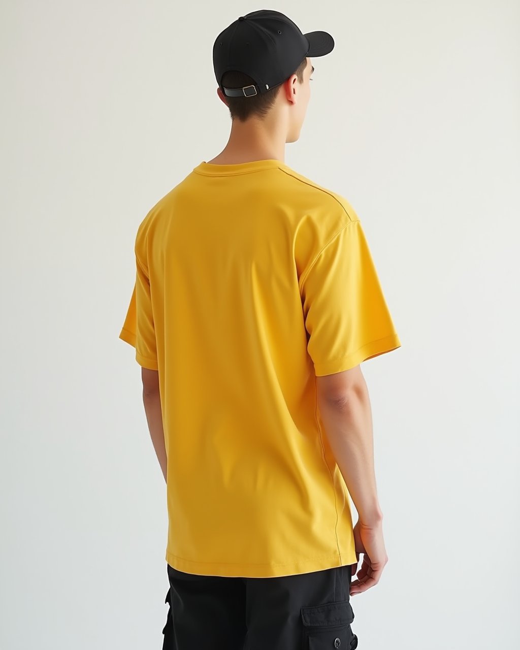 Men's Golden Yellow Classic Tee - Relaxed Fit