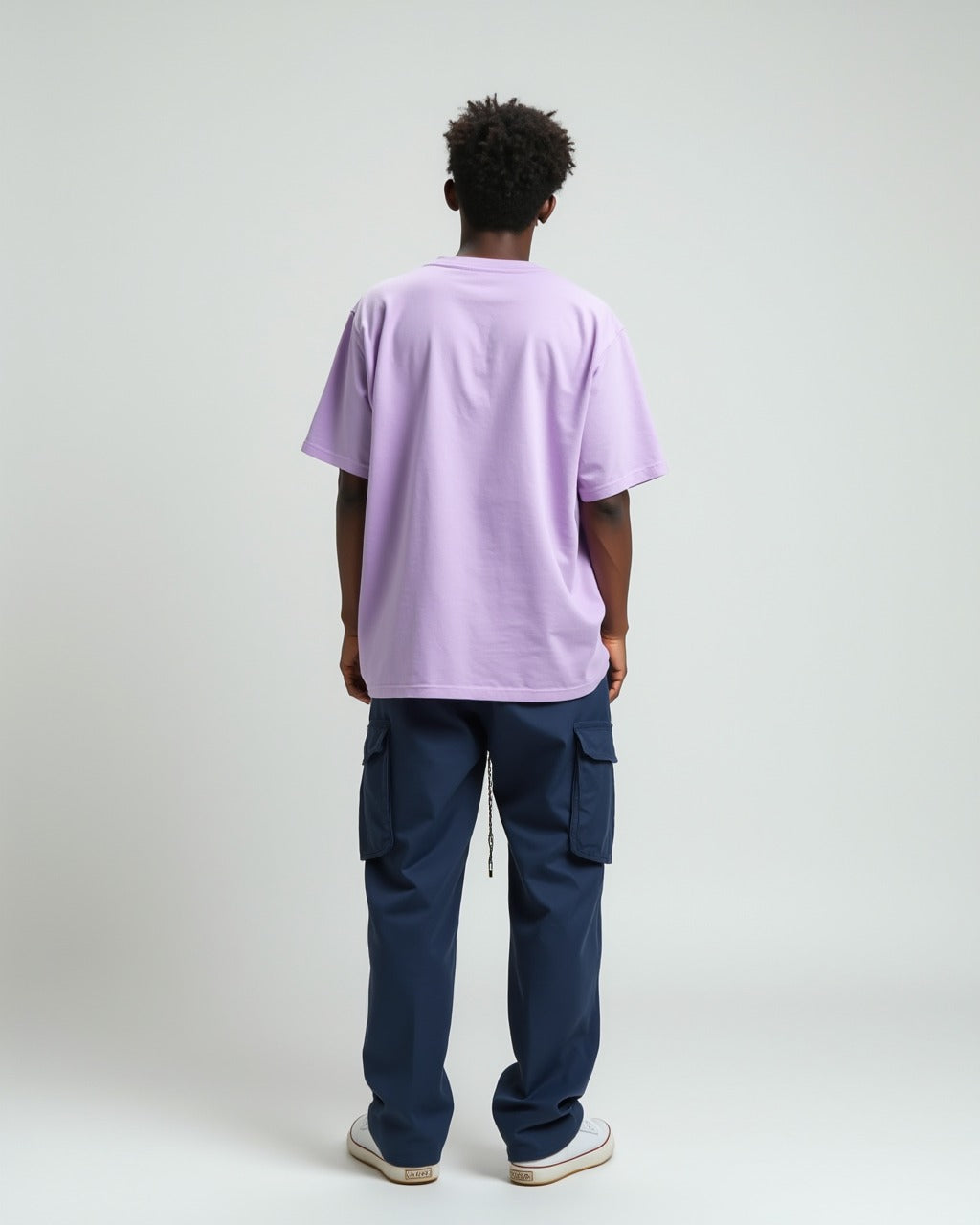Stay comfy and stylish in this lavender 240GSM oversize T-shirt. Relaxed fit, premium fabric, and ultimate versatility.