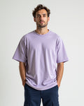 Elevate your wardrobe with this 240GSM lavender oversize T-shirt. Soft, durable, and stylish for everyday wear.