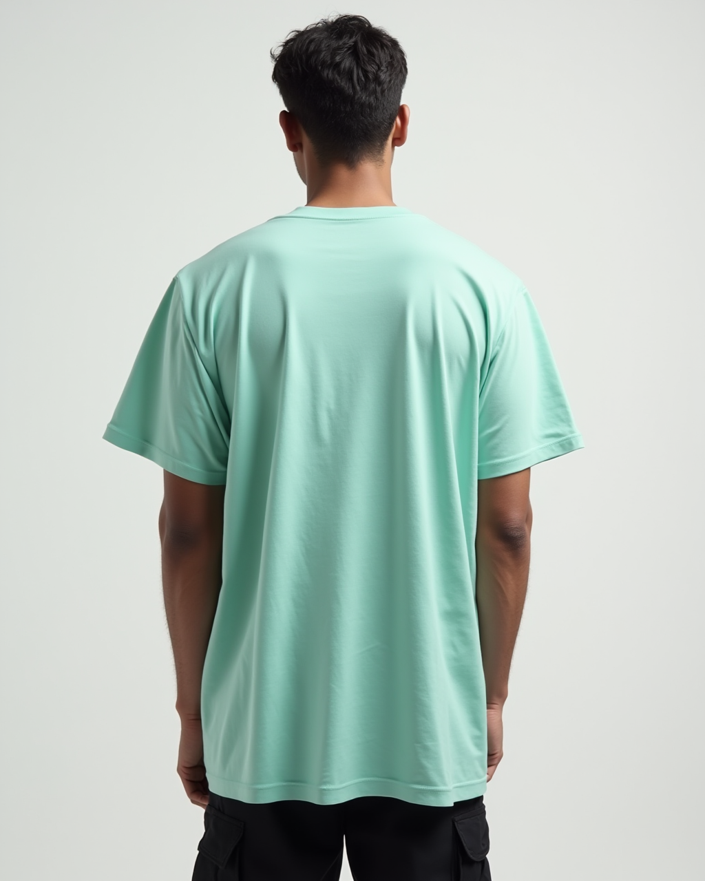 Elevate your wardrobe with this 240GSM mint oversize T-shirt. Soft, durable, and stylish for everyday wear.