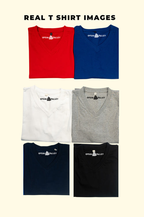 Opiumvalley V-neck t-shirt for men – premium cotton oversized fit, casual streetwear style, comfortable unisex fashion tee in India