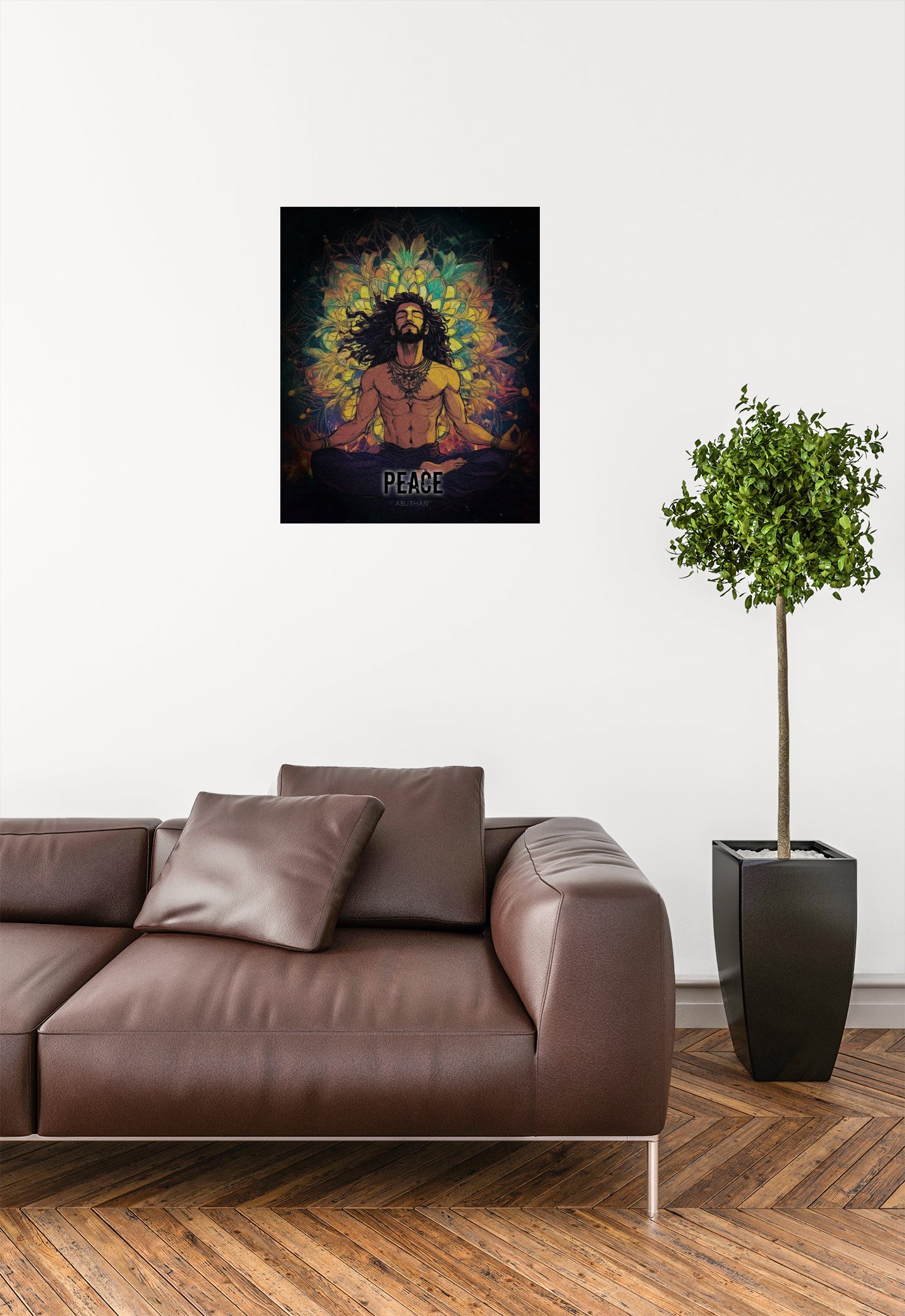 Peace Psychedelic poster
