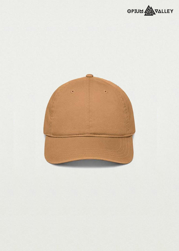 Plain classic baseball cap with curved brim and breathable fabric – minimal streetwear headwear by Opiumvalley