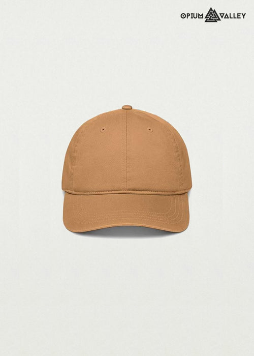 Plain classic baseball cap with curved brim and breathable fabric – minimal streetwear headwear by Opiumvalley