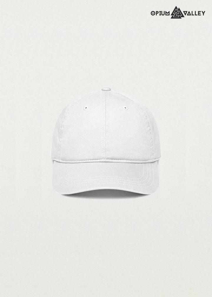 Plain classic baseball cap with curved brim and breathable fabric – minimal streetwear headwear by Opiumvalley