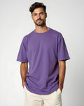 Purple Oversized T-Shirt - Women's Sophisticated Style