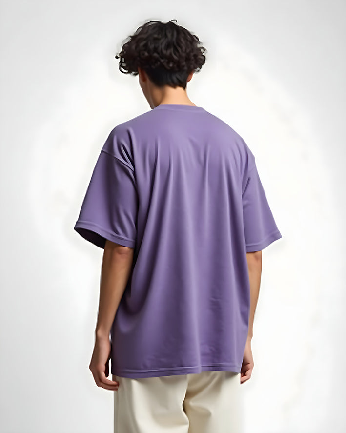Men's Purple Classic Tee - Relaxed Fit