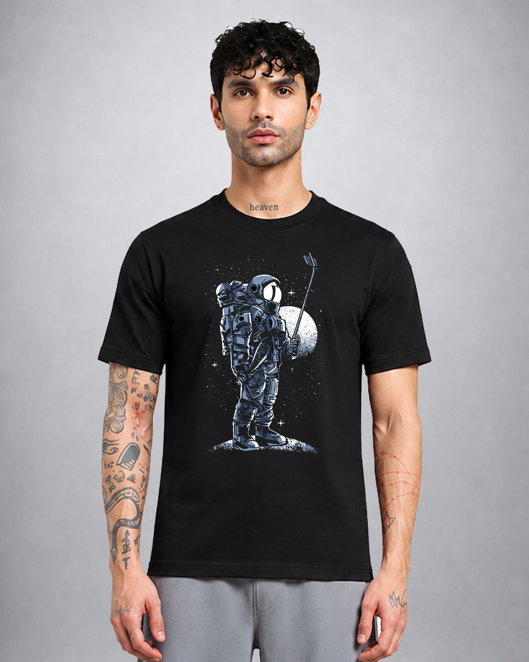 Astro Space psychedelic trippy T-shirt regular fit by Opium Valley