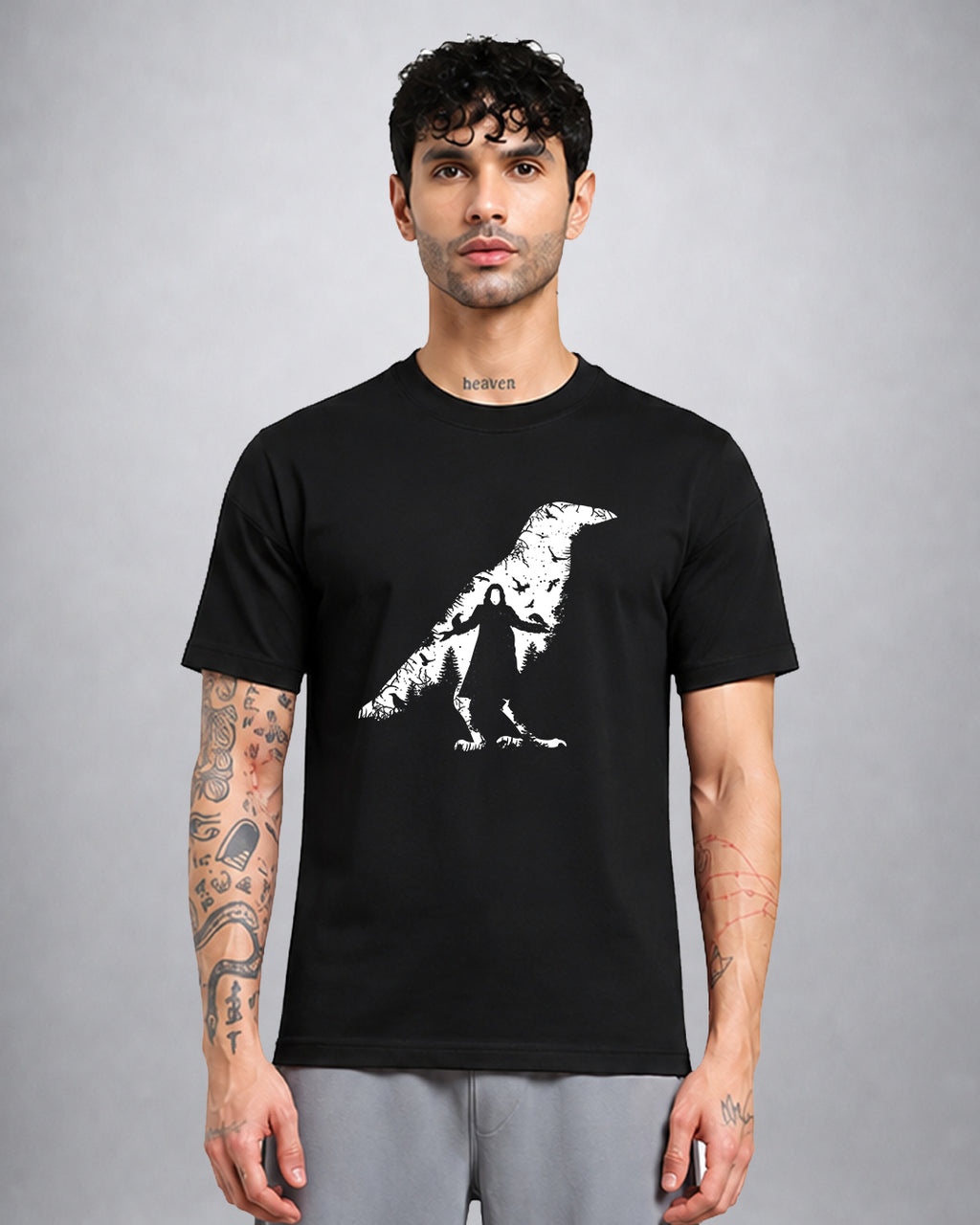 Crowley Trippy T-Shirt regular fit psychedelic streetwear by Opium Valley