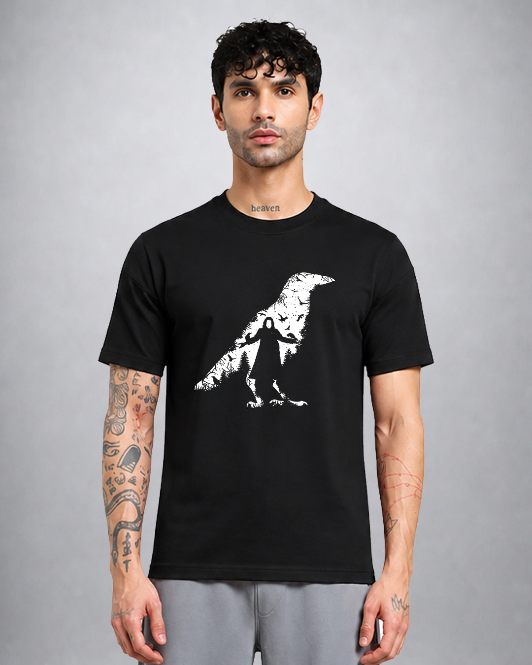 Crowley Trippy T-Shirt regular fit psychedelic streetwear by Opium Valley