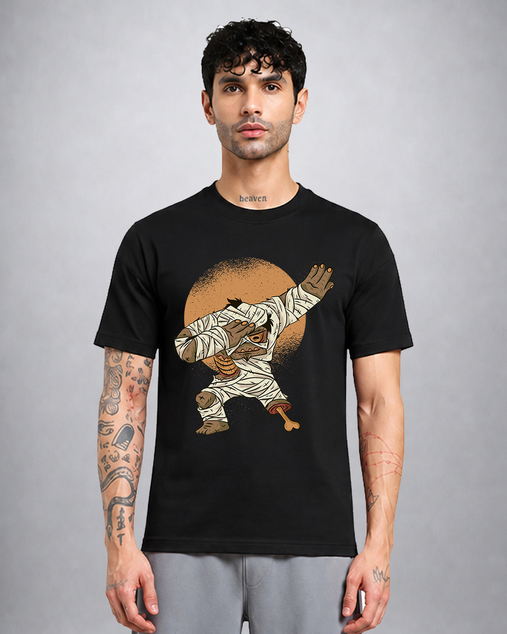Dab Mummy Trippy T-Shirt regular fit psychedelic streetwear by Opium Valley