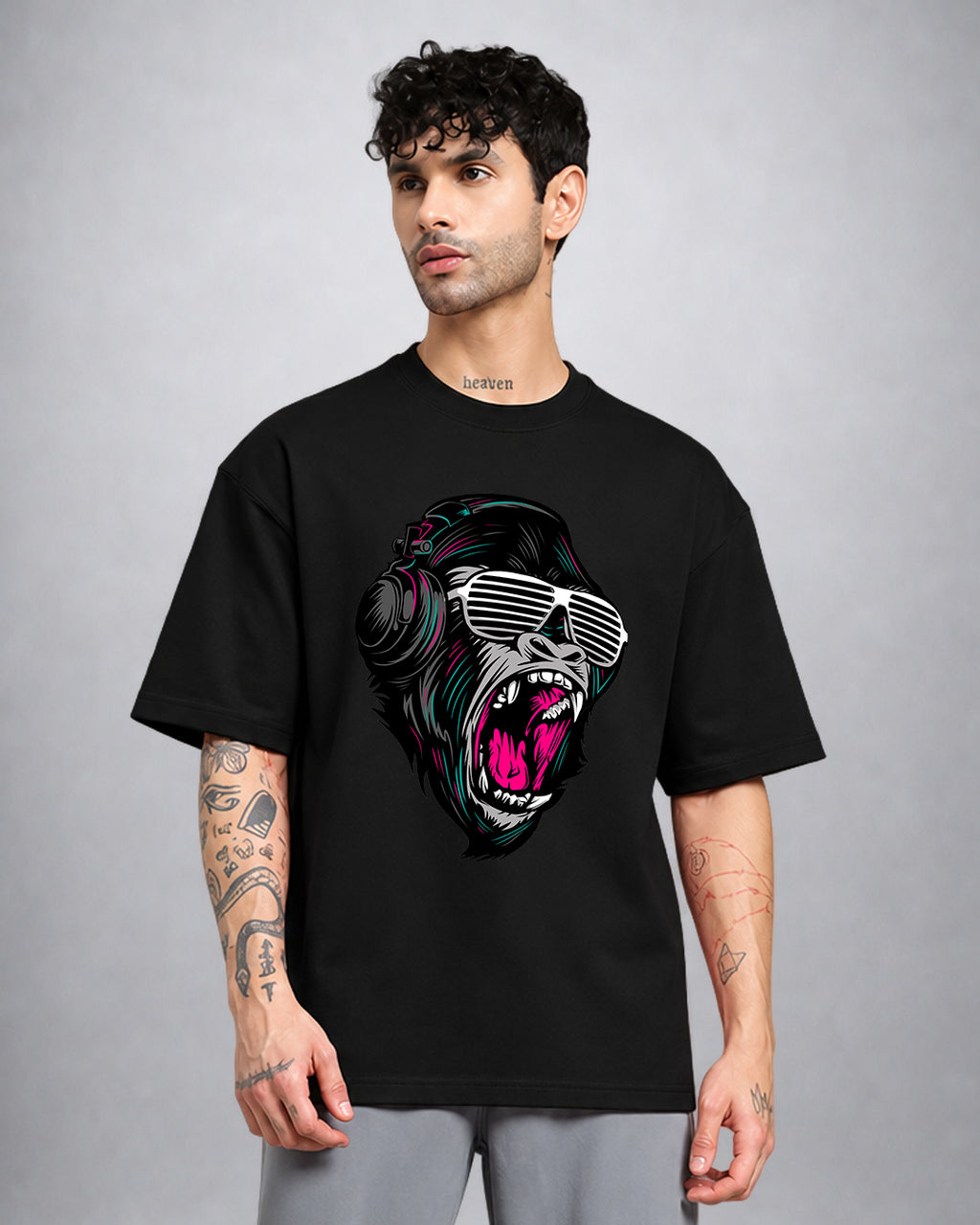 Forest Trance trippy T-shirt oversized fit by Opium Valley