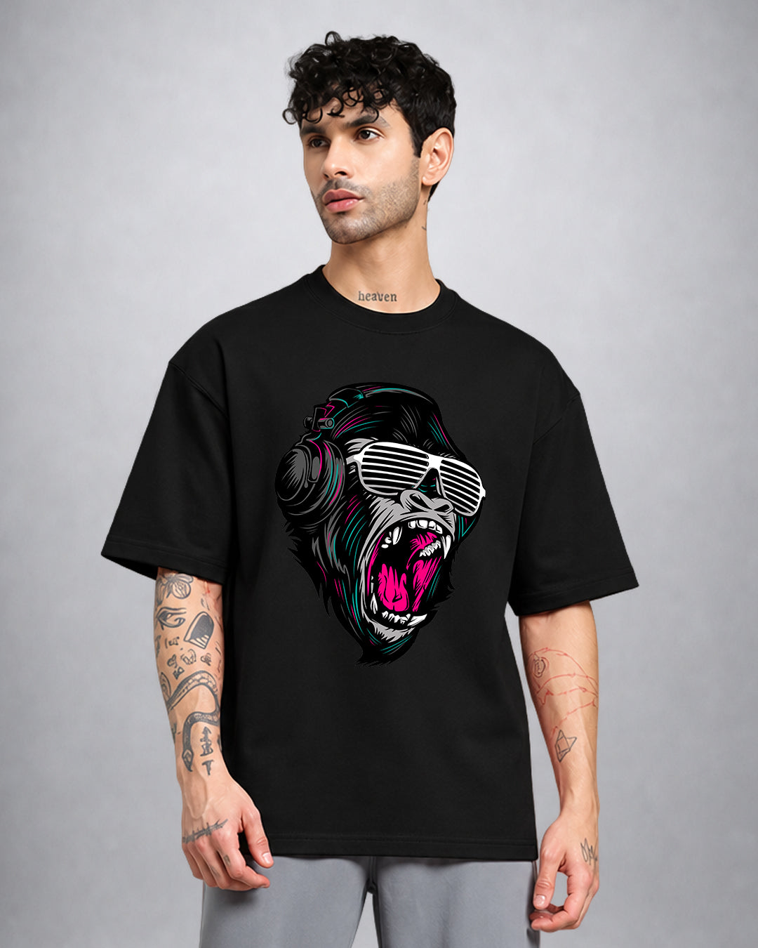 Forest Trance trippy T-shirt oversized fit by Opium Valley
