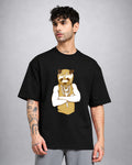 Gangster Panda trippy t-shirt oversized fit by Opium Valley