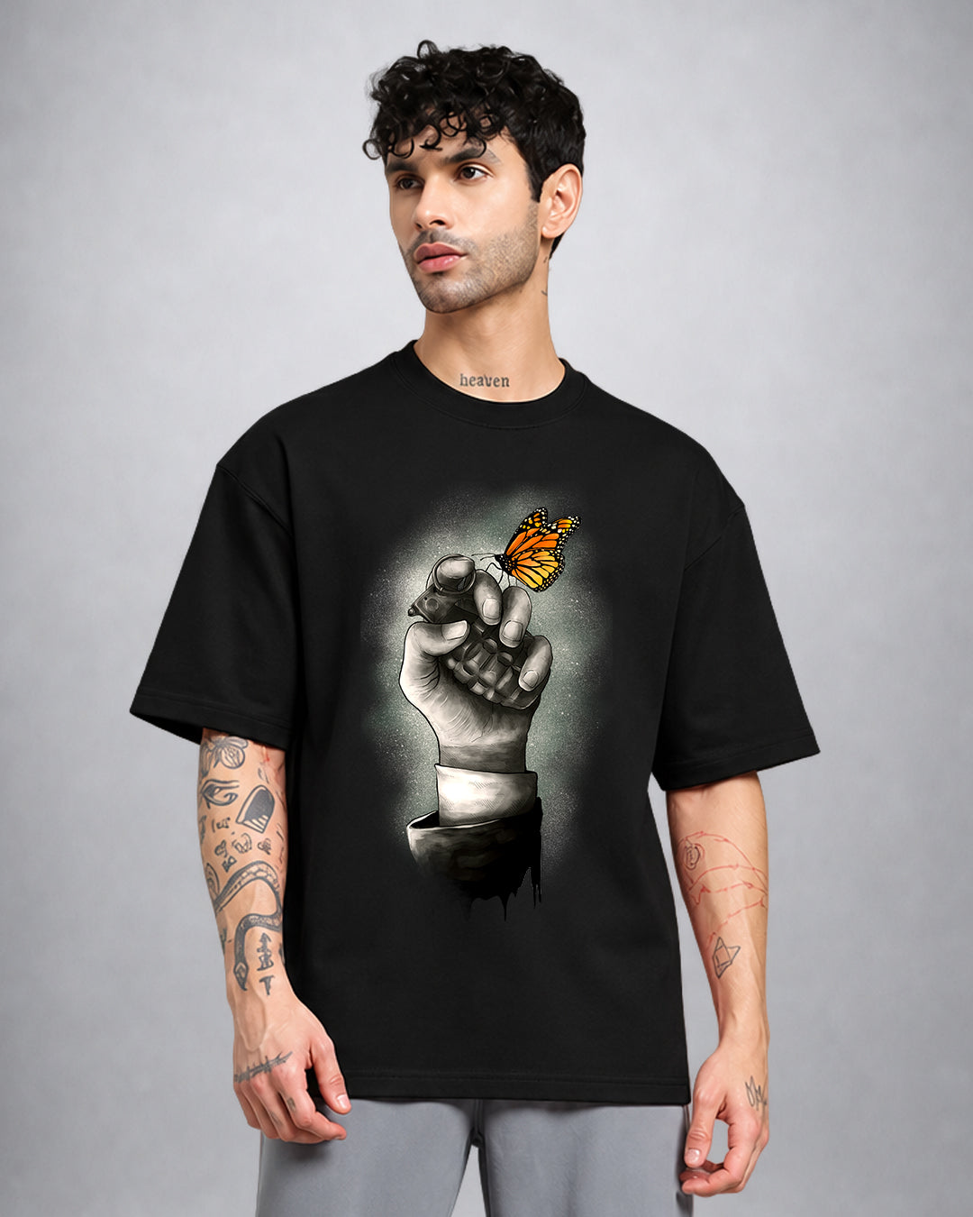 Hope psychedelic trippy t-shirt oversized fit with mystical psychedelic streetwear design