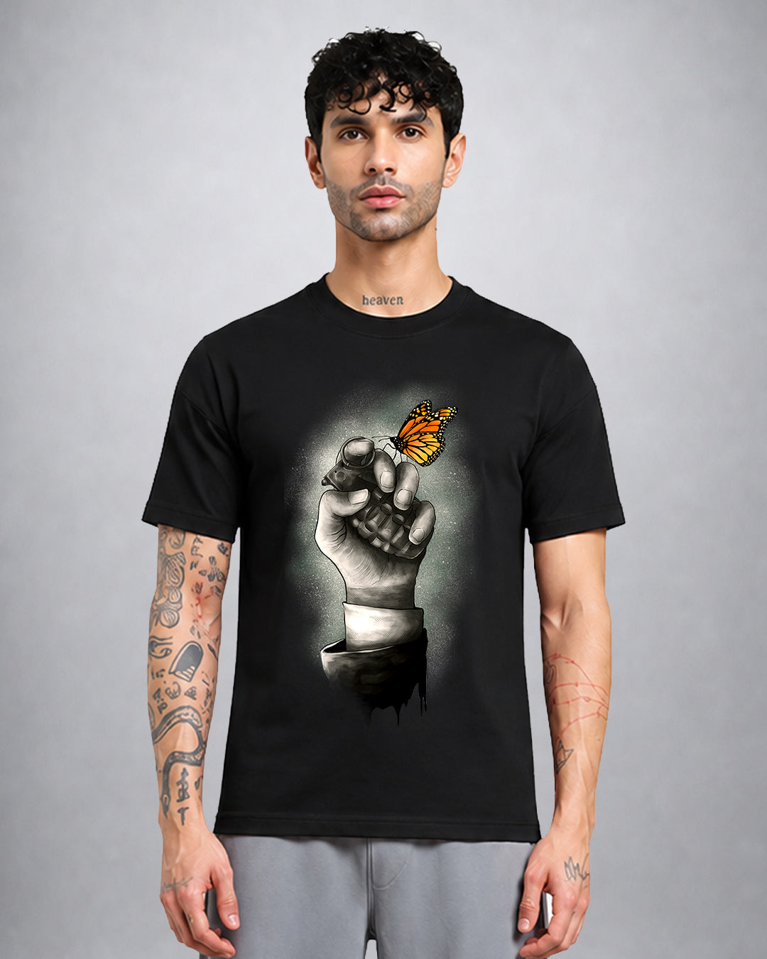 Hope psychedelic trippy t-shirt regular fit with mystical consciousness streetwear design