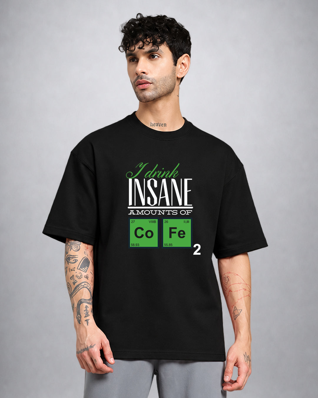 More Coffee TRIPPY TSHIRT oversized fit psychedelic streetwear by Opium Valley