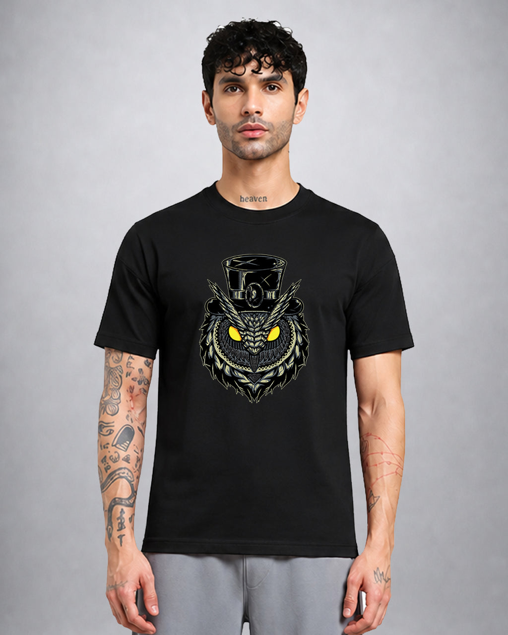Mr. Owl TRIPPY TSHIRT regular fit psychedelic streetwear by Opium Valley