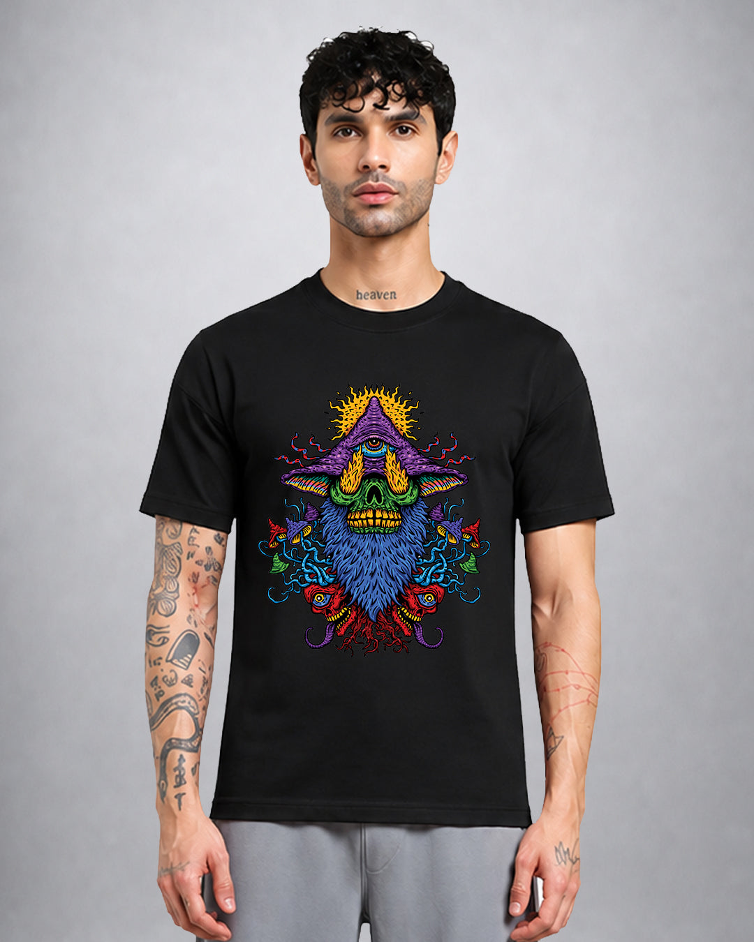 Mushies TRIPPY TSHIRT regular fit psychedelic streetwear by Opium Valley