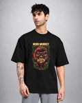 Nerd Monkey TRIPPY TSHIRT oversized fit psychedelic streetwear by Opium Valley