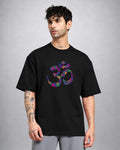 Om Symbol TRIPPY TSHIRT oversized fit psychedelic streetwear by Opium Valley