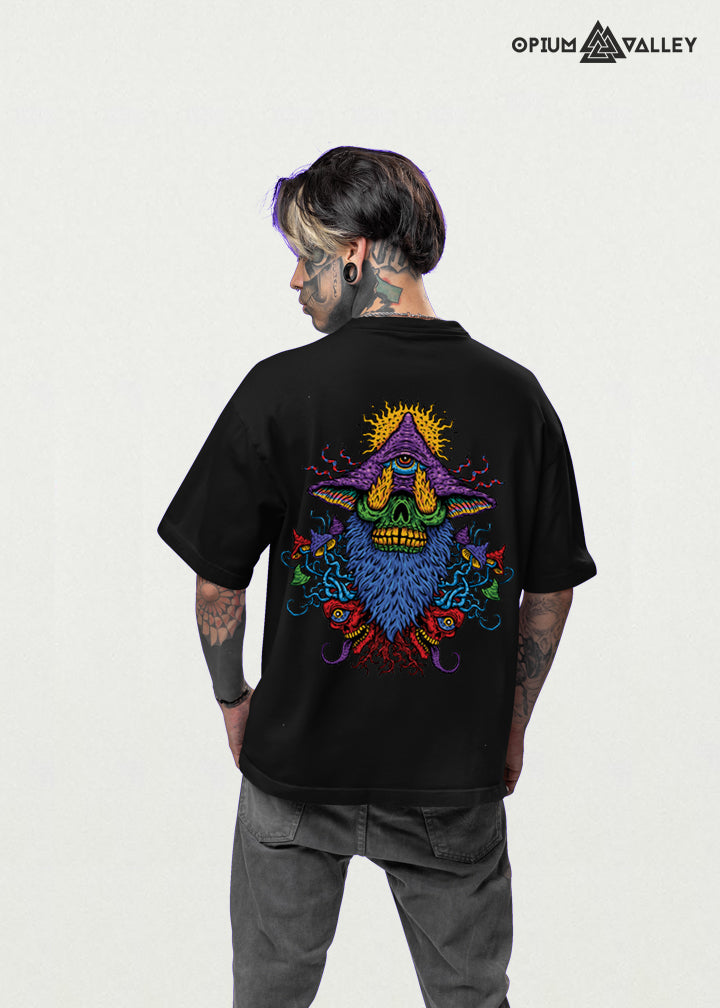 OPIUM // TRIP VISION 👁️ Terry Oversized Tee