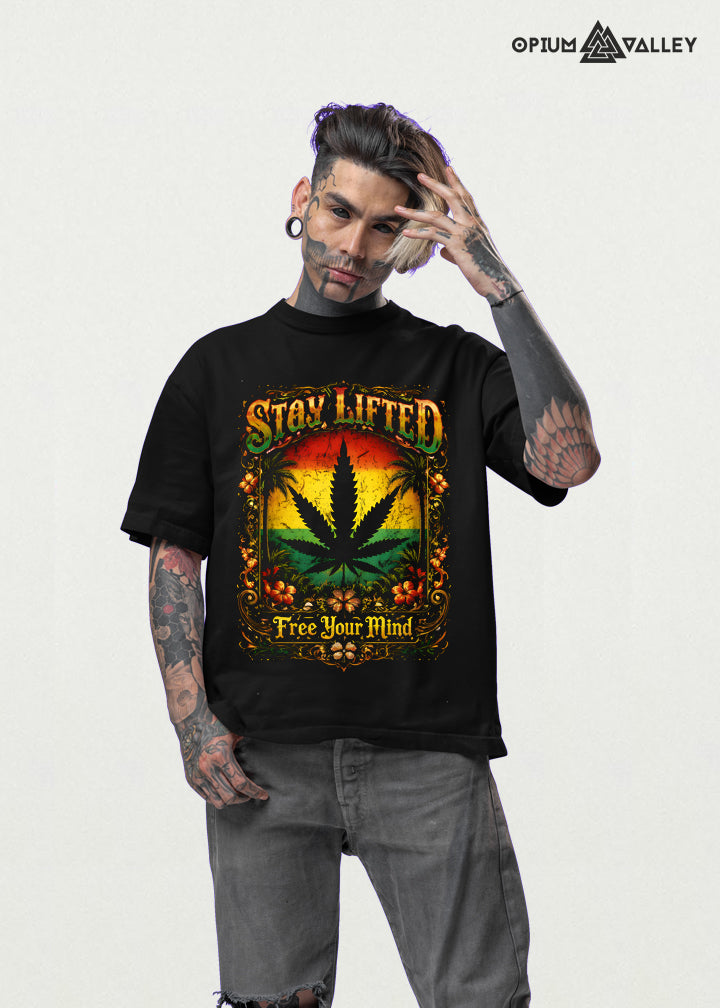 Stay Lifted Oversized Tee