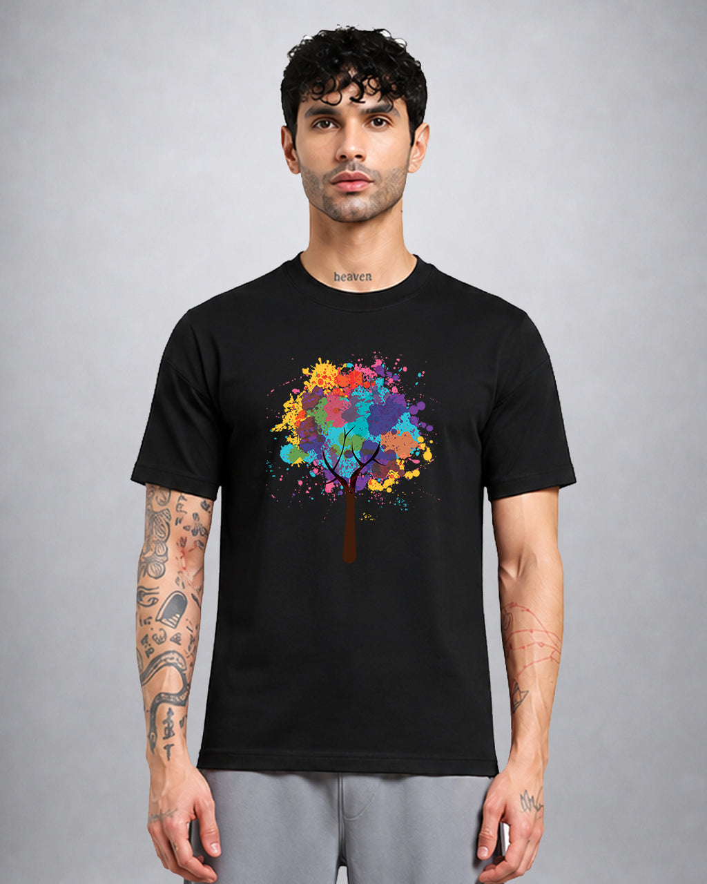 Psy Tree psychedelic trippy T-shirt regular fit by Opium Valley