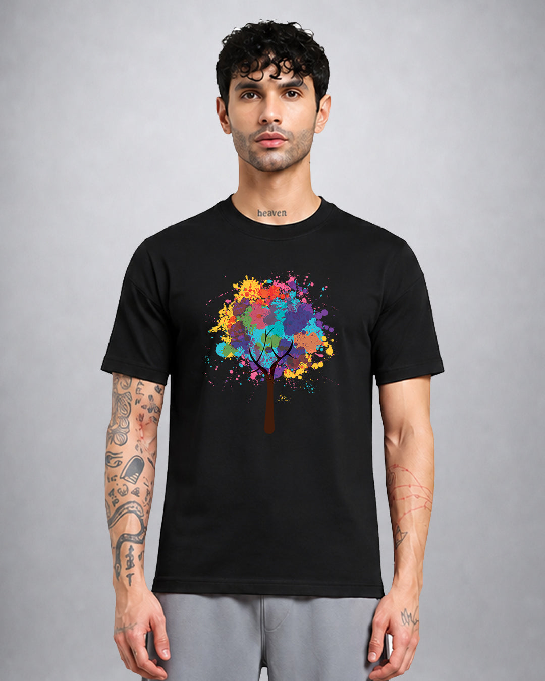 Psy Tree psychedelic trippy T-shirt regular fit by Opium Valley