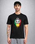 Rasta Lion trippy T-shirt regular fit by Opium Valley
