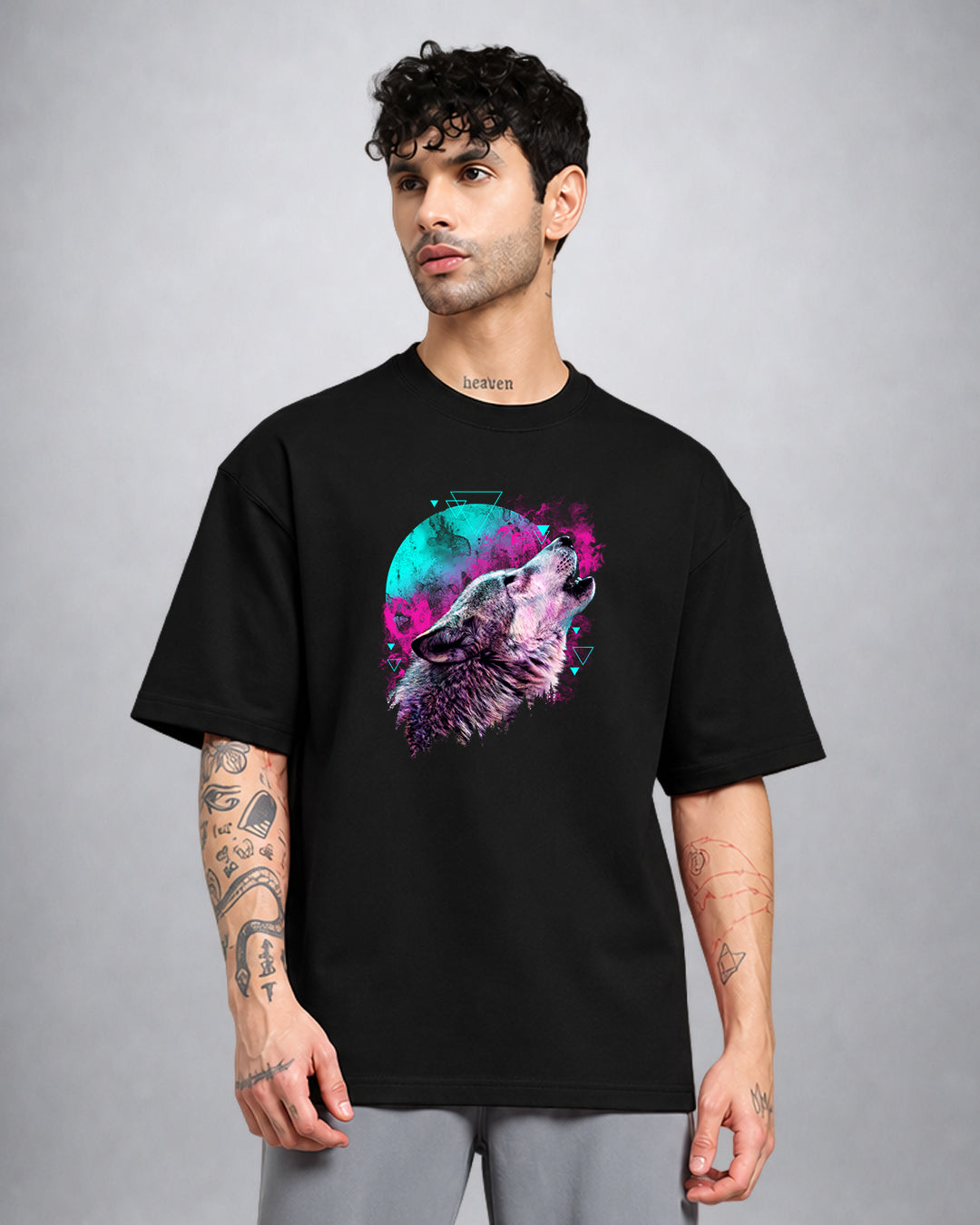 Rebirth trippy T-shirt oversized fit by Opium Valley