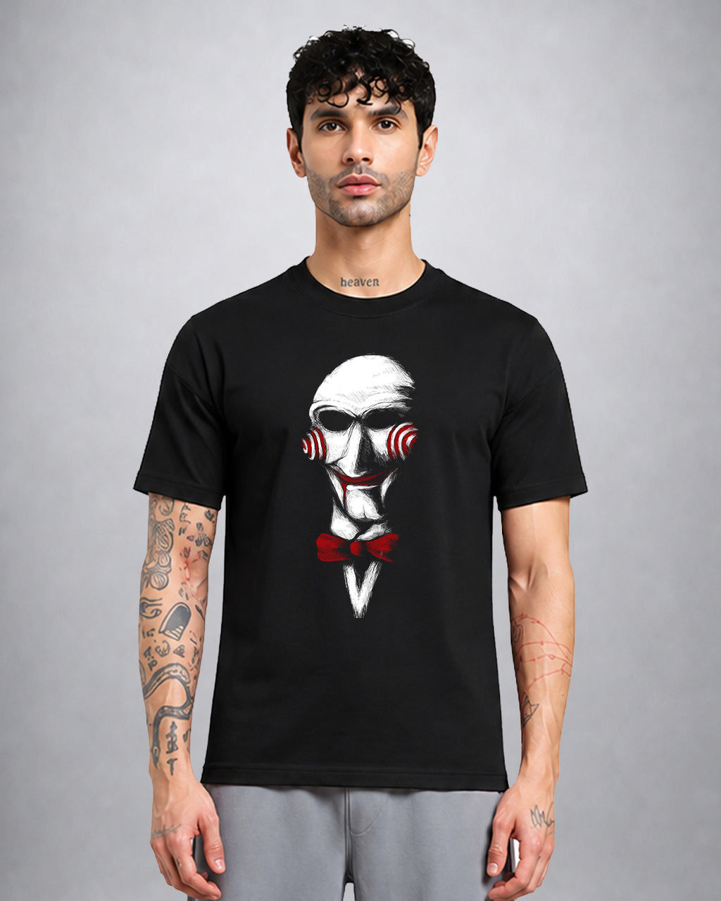 Saw trippy T-shirt regular fit by Opium Valley