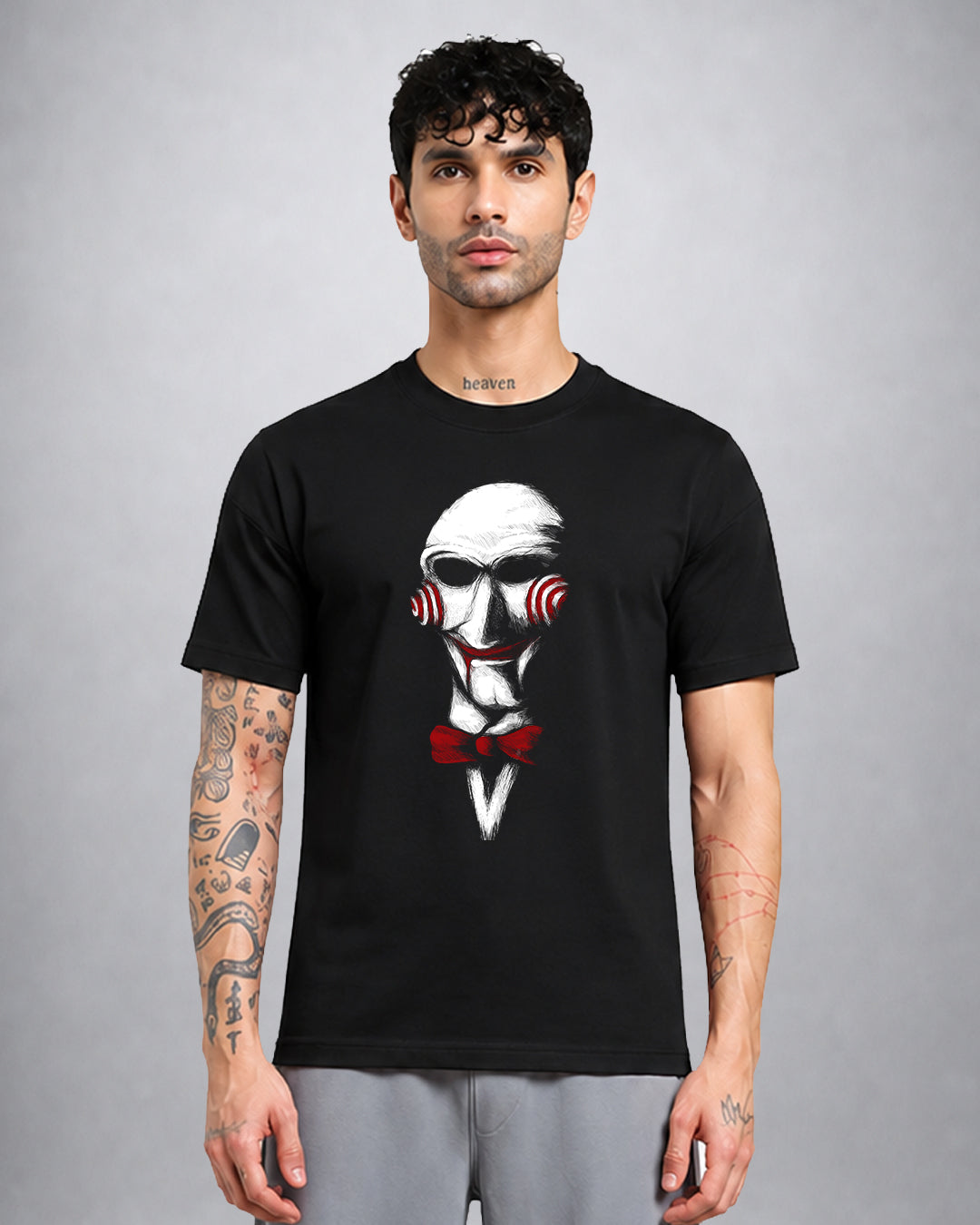 Saw trippy T-shirt regular fit by Opium Valley