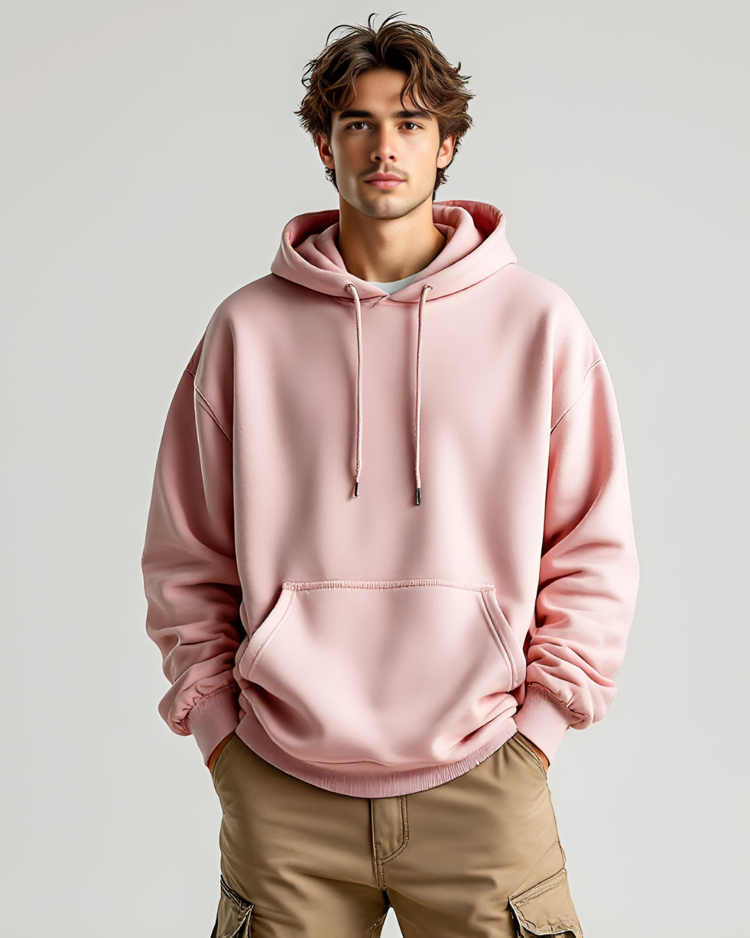 PINK Oversized Hoodie Heavyweight Stylish and Comfortable Opiumvalley PRINTVALLY