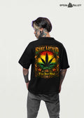 Stay Lifted Free Your Mind oversized t-shirt by Opium Valley